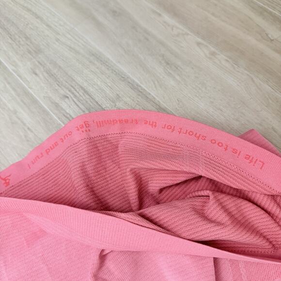 LULULEMON Swiftly Tech Racerback Tank Top Womens Size 8 Coral Pink Gym Running - Picture 4 of 13